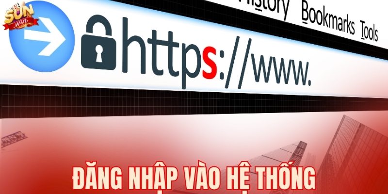 Đăng nhập vào hệ thống bằng thông tin cá nhân