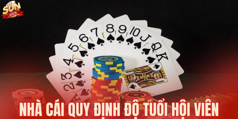 Nhà cái quy định độ tuổi hội viên